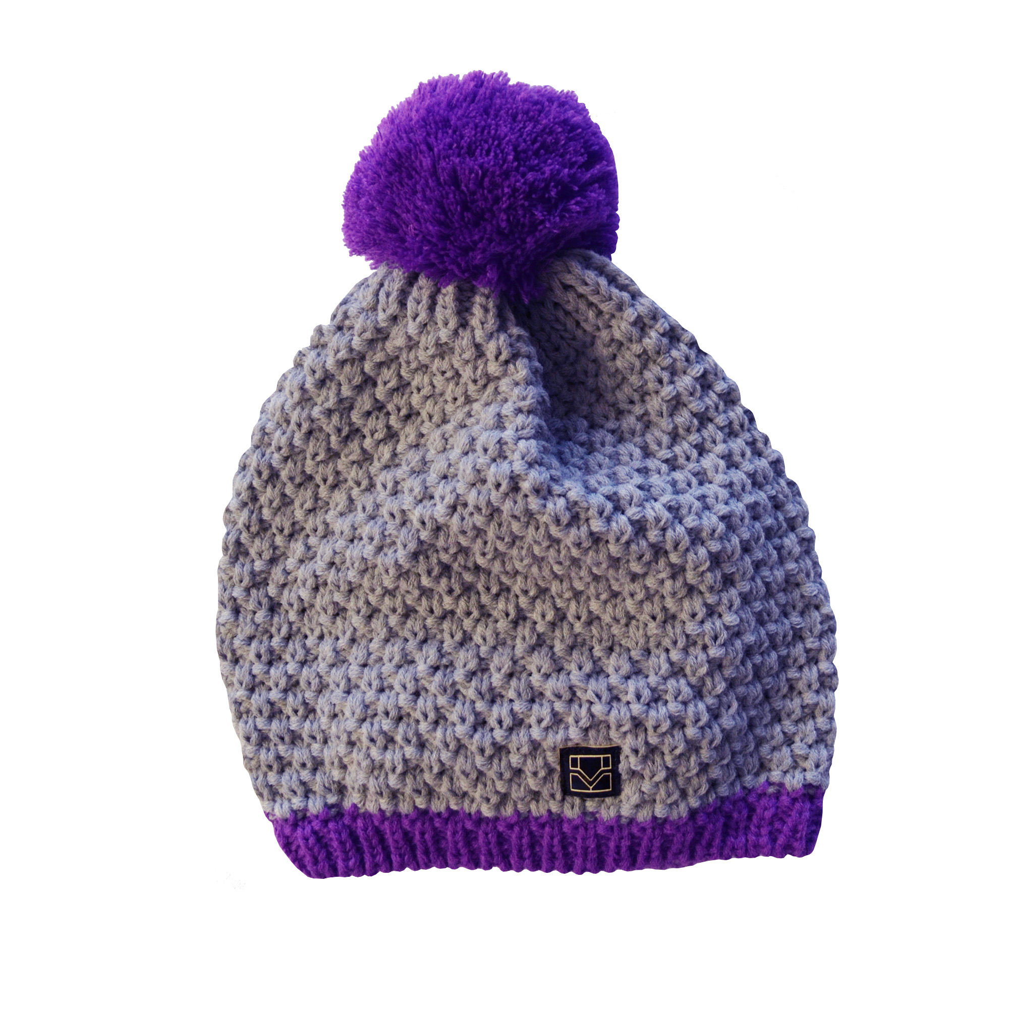 Damenmütze mit Pommel