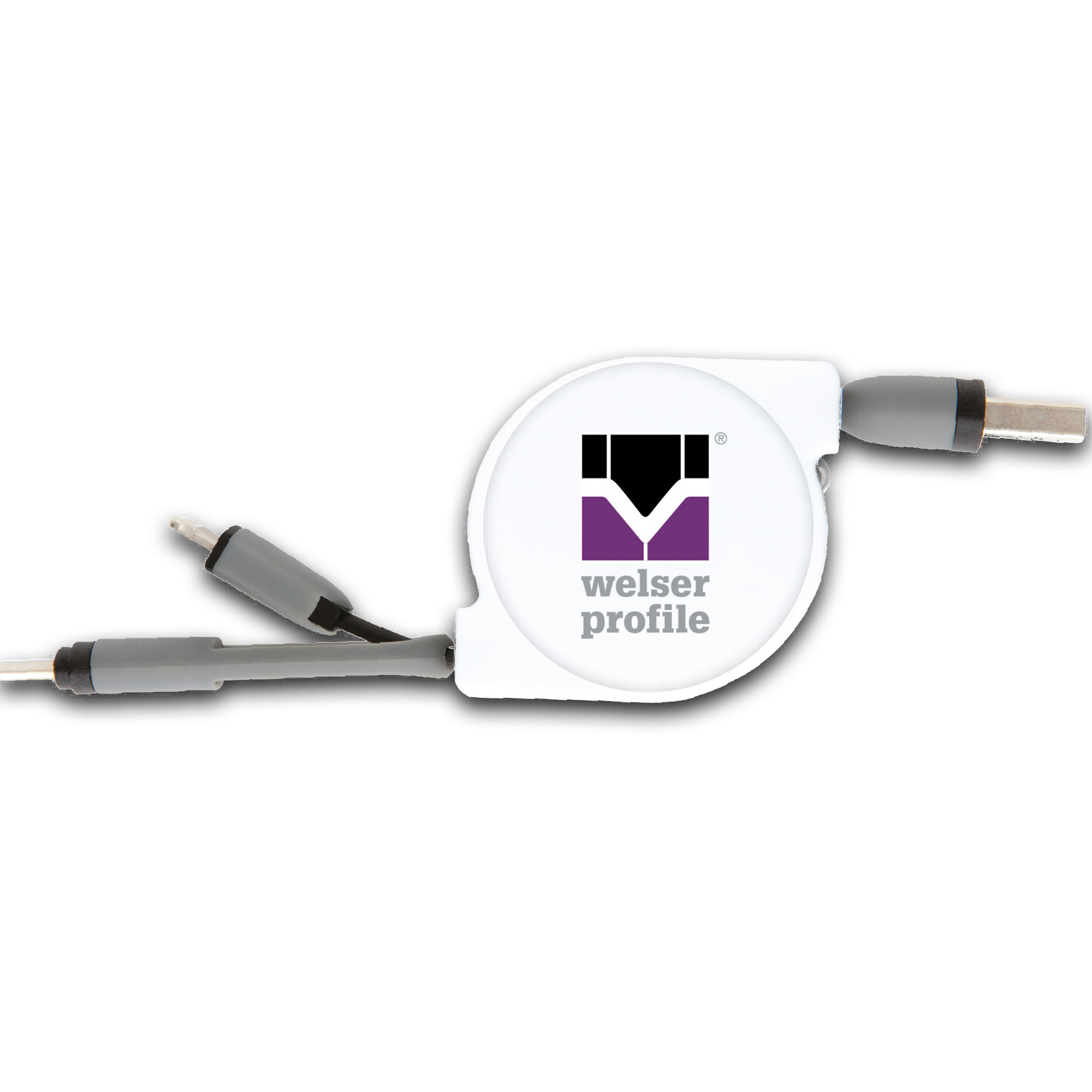 3-in-1 ausziehbares Ladekabel