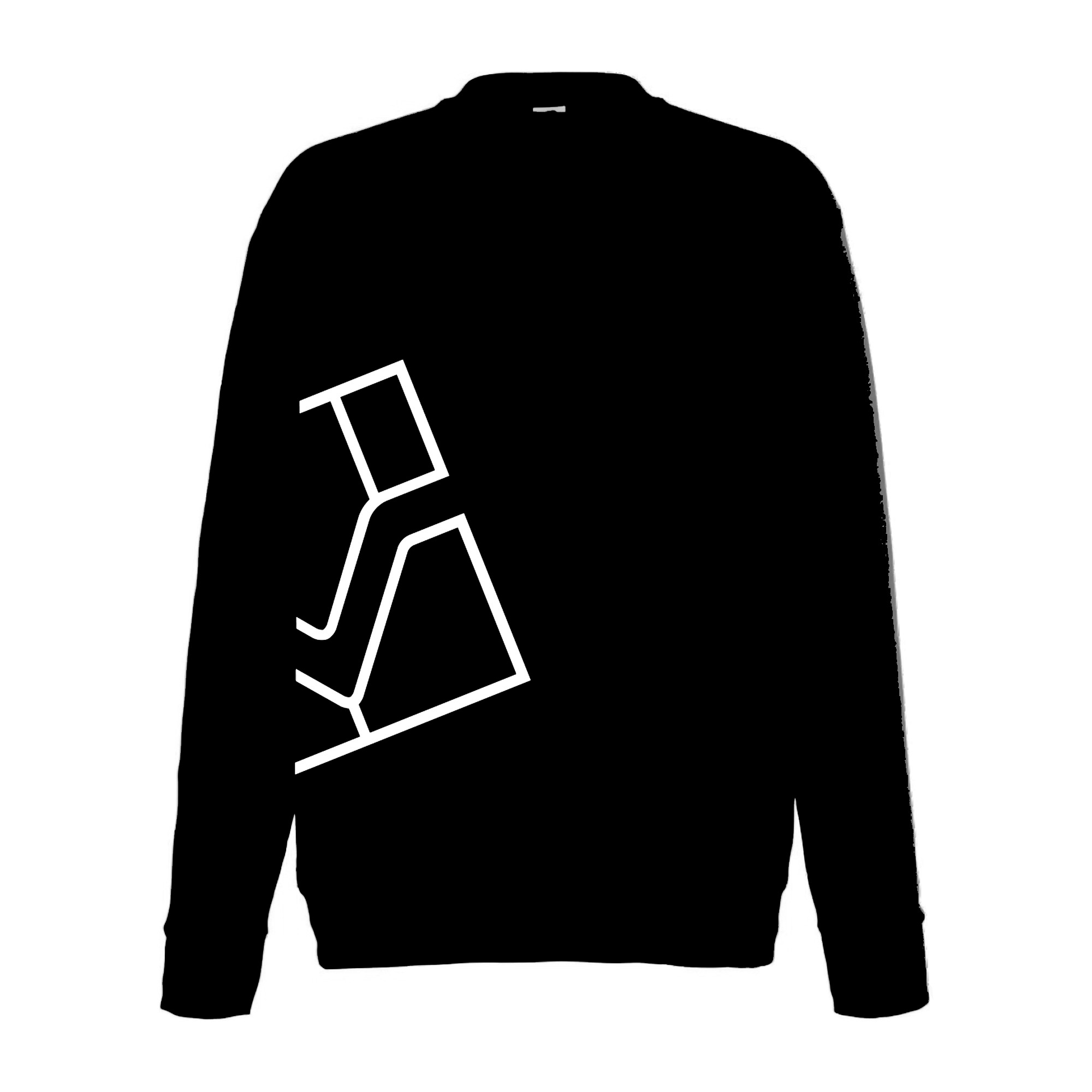 Sweater Rundhals schwarz