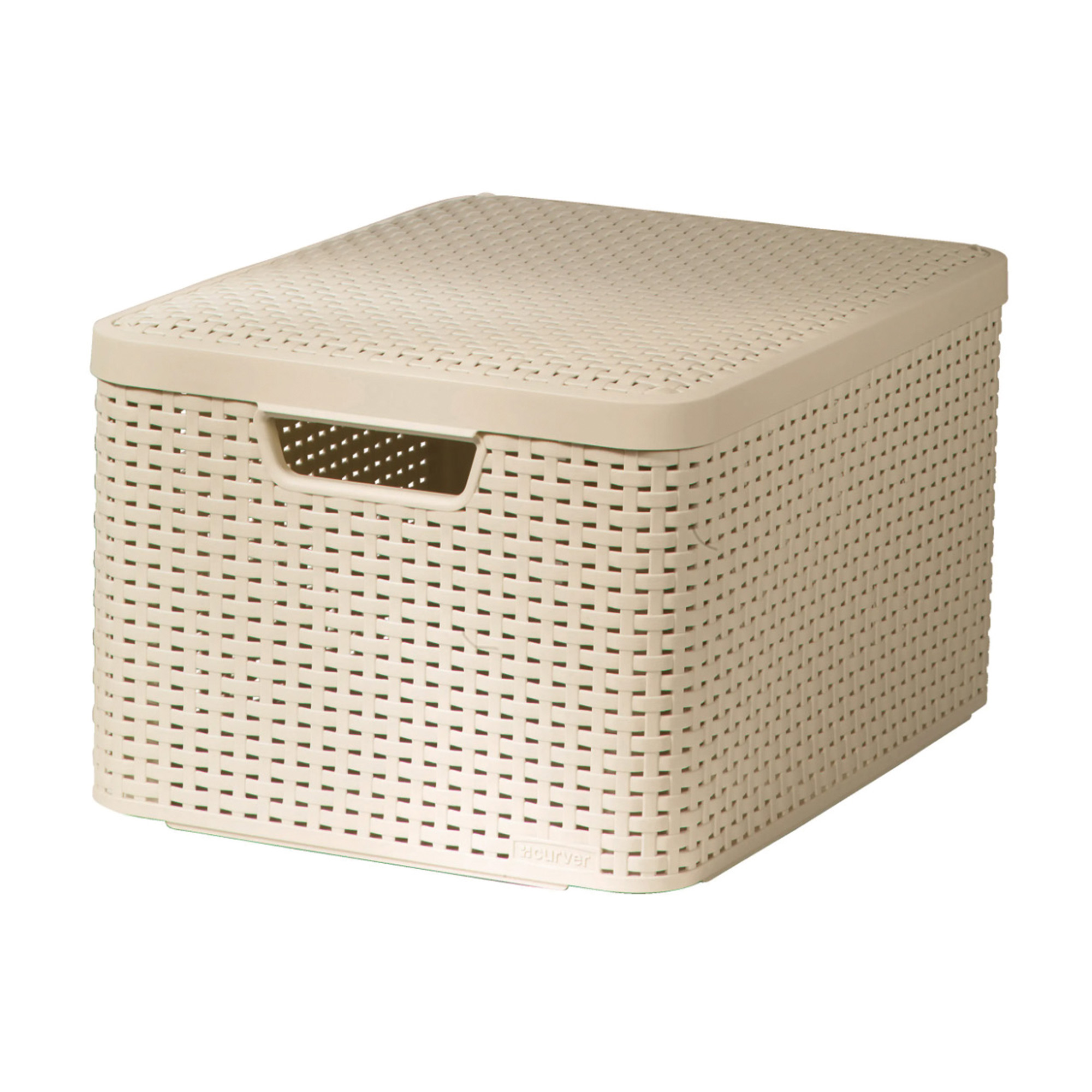 Box in Rattan-Optik