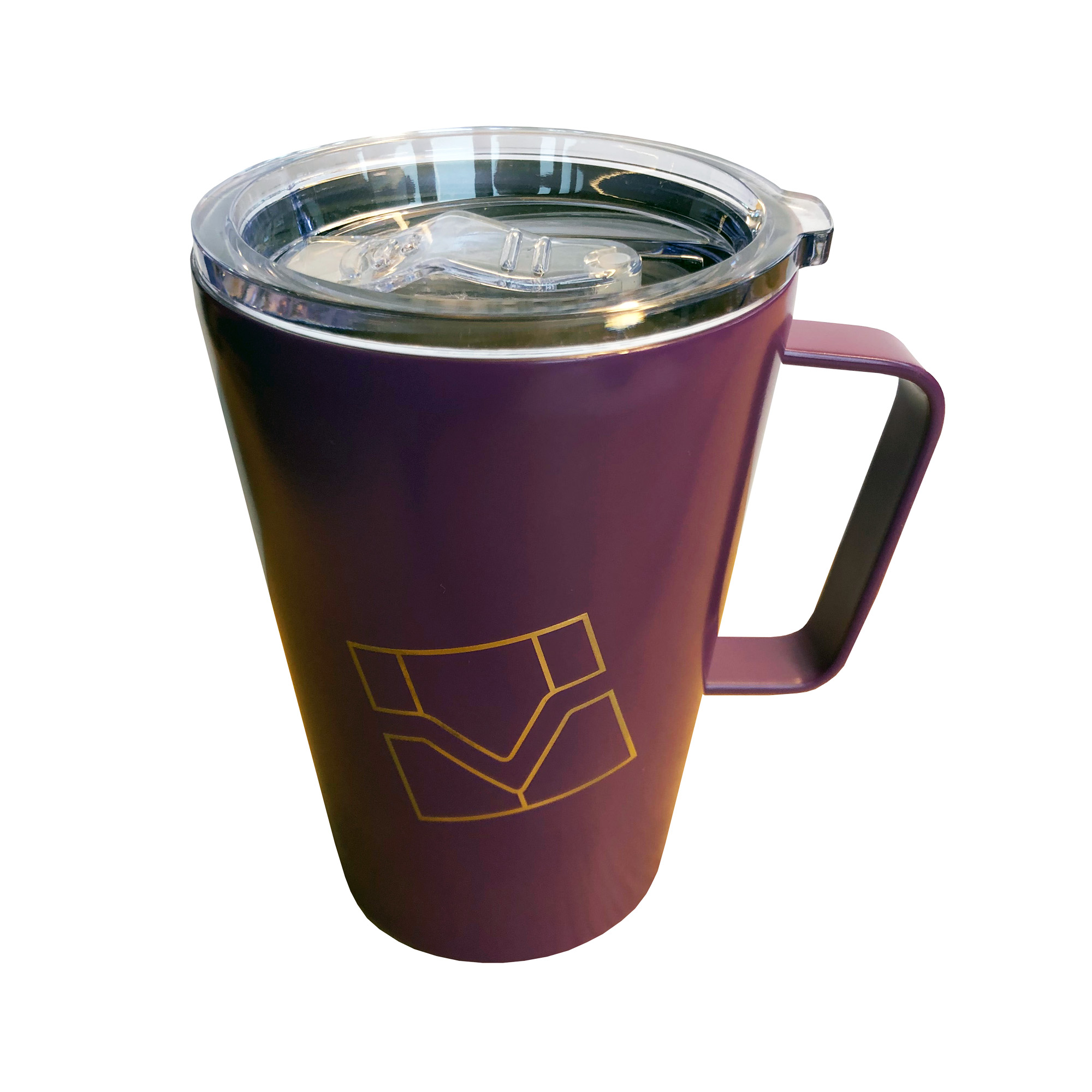 Isolierbecher mit Trinköffnung