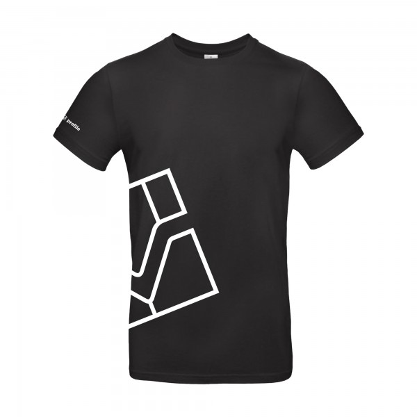 T-Shirt, schwarz