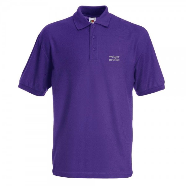 POLO-SHIRT unisex violett